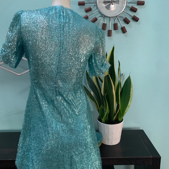 Vintage sparkly mini-dress - Picture 3 of 5